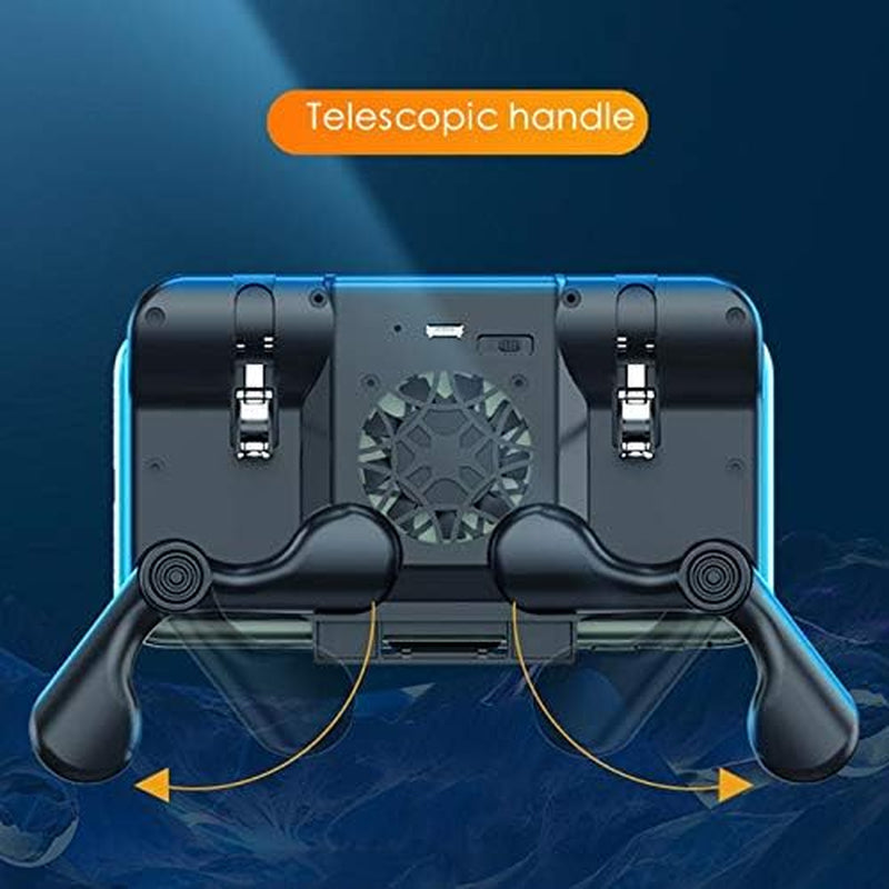 WILIAS - Mobile Phone Game Shooter Trigger Fire Button Gamepad Joystick for for Smart Phone Gamepads Gaming Accessories  WILIAS   