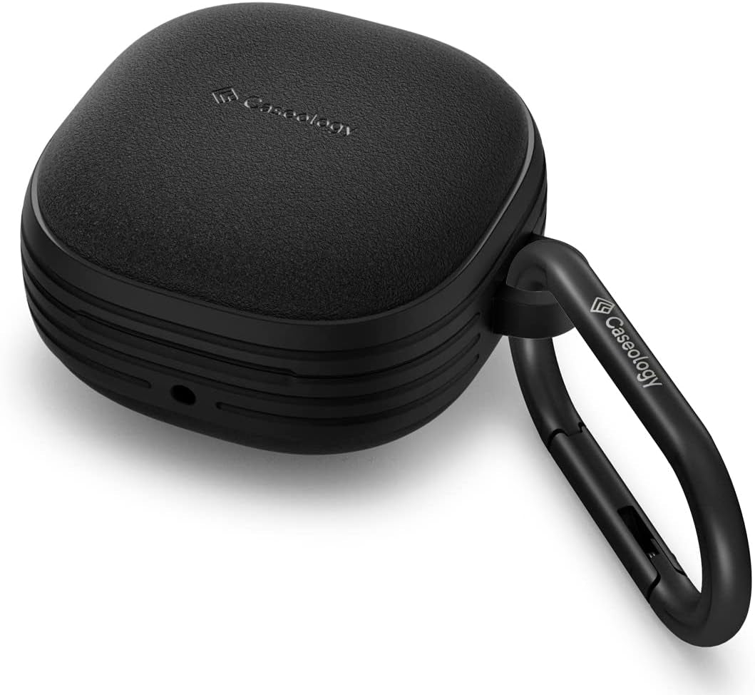 Caseology, Portable Electronic Device Cover, Ear Buds, Case, Vault Designed for Galaxy Buds 2 Pro Case (2022) Compatible with Buds 2 (2021), Buds Pro (2021), Buds Live (2020) - Matte Black  Spigen   