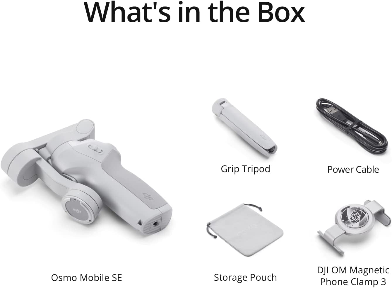 DJI Osmo Mobile SE Intelligent Gimbal, 3-Axis, Portable and Foldable, Android and Iphone Gimbal with Shotguides, Smartphone Gimbal with Activetrack 5.0, Vlogging Stabilizer  DJI   