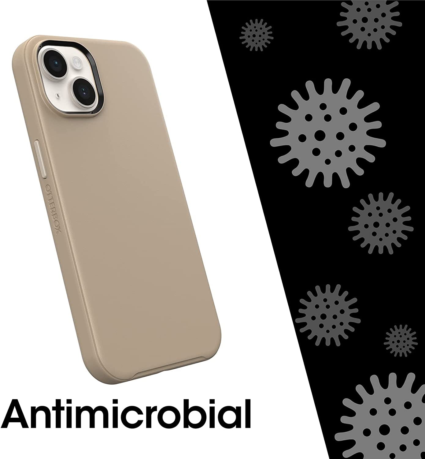 Otterbox SYMMETRY SERIES+ Antimicrobial Case with Magsafe for Iphone 14 & Iphone 13 - DONT EVEN CHAI (Brown)  OtterBox   