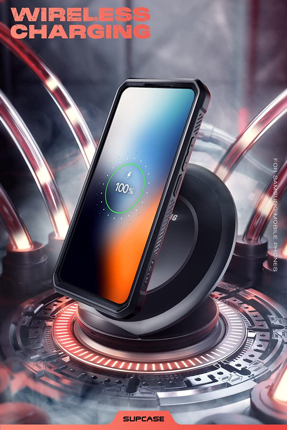 Supcase Unicorn Beetle Pro Series Case for Samsung Galaxy S22 5G (2022 Release), Full-Body Dual Layer Rugged Belt-Clip & Kickstand Case without Built-In Screen Protector (Black)  SUPCASE   