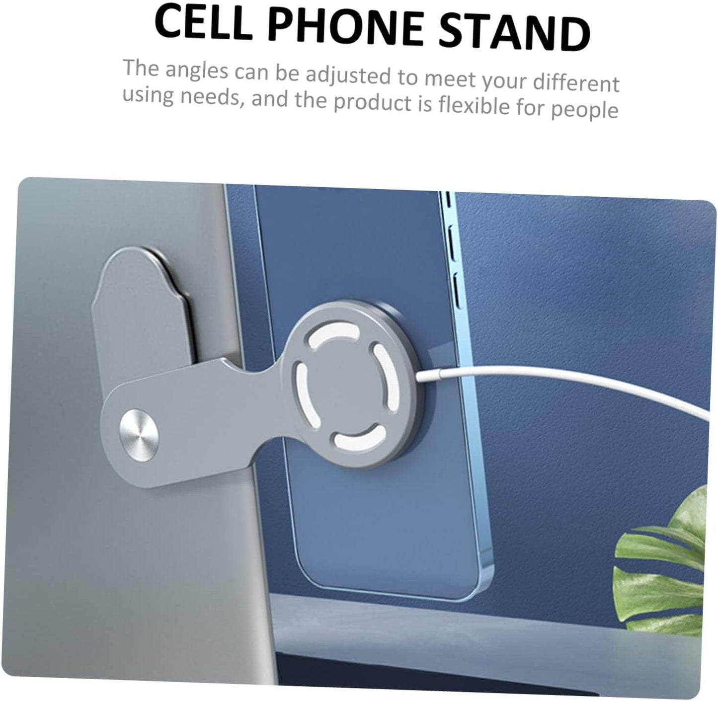 Gatuida 2Pcs Mobile Phone Holder PC Laptop Magnetic Phone Holder Magnetic Cell Phone Holder Tablet Stand for Desk Magnetic Laptop Shelf Laptop Cell Phone Cradle Cell Phone Mount Magnetic  Gatuida   