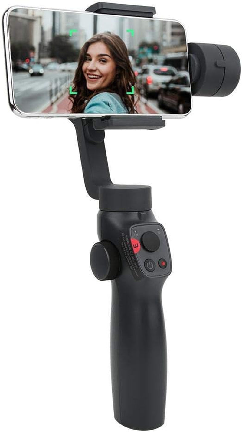 3-Axis Handheld Gimbal Stabilizer Equipped with 4000Mah Battery Support Multiple Angle Shooting for GOPRO Sports Cameras 4/5/6/7 and Mobile Phone under 7.2 Inch  Serounder   