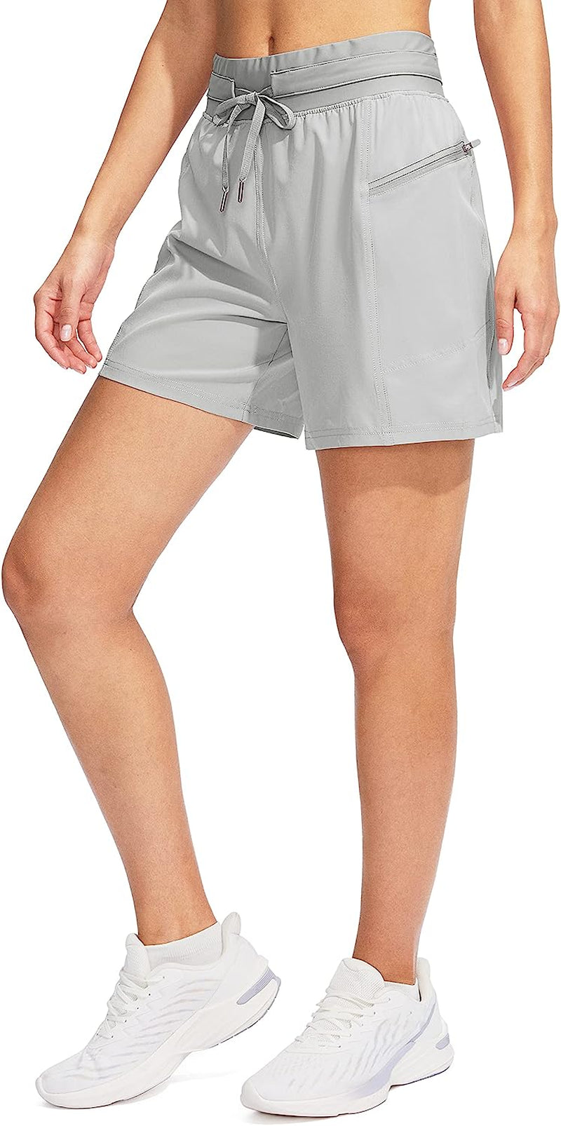 Svensker Women'S Athletic Shorts with Pockets High Waisted 5 Inch Quick Dry Gym Exercise Workout Running Shorts for Women  Svensker   