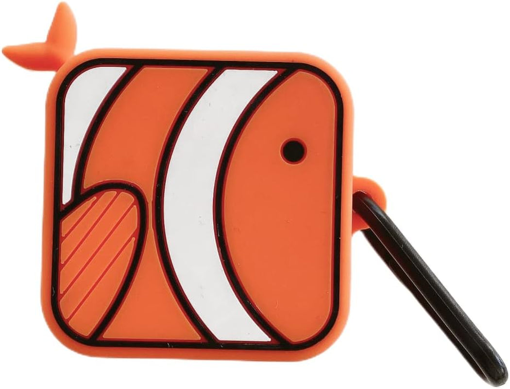 Aikeduo Secure Lock Case for Samsung Galaxy Buds Live Case Shock-Absorbing Cute Fish Pattern Design Protective Cover Silicone Shell Boys Girl Protective Case  AiKeDuo   