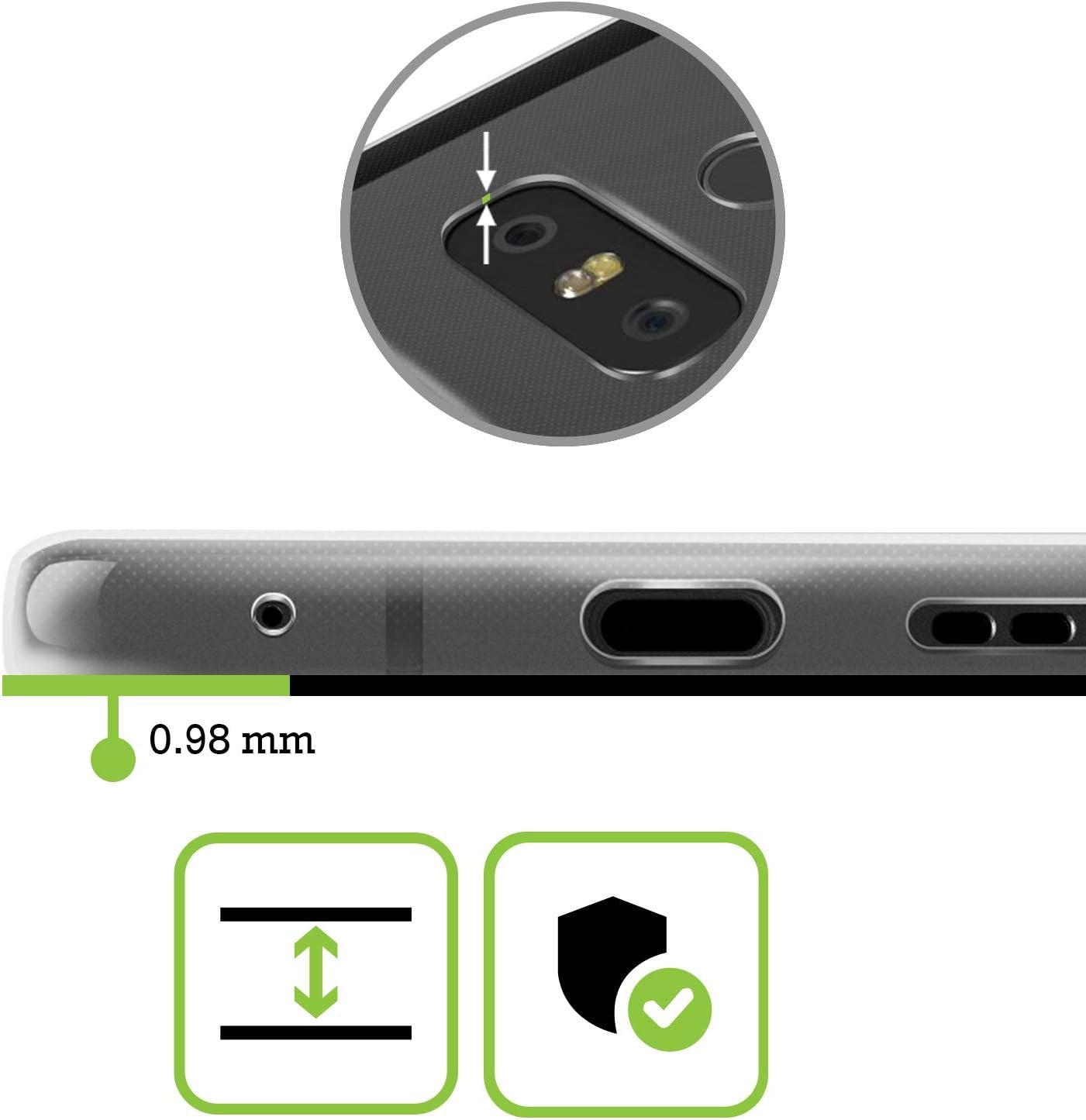 Head Case Designs Officially Licensed Pldesign Rustic Brown Old Wood Wood and Rust Prints Soft Gel Case Compatible with LG G8 Thinq  Head Case Designs   