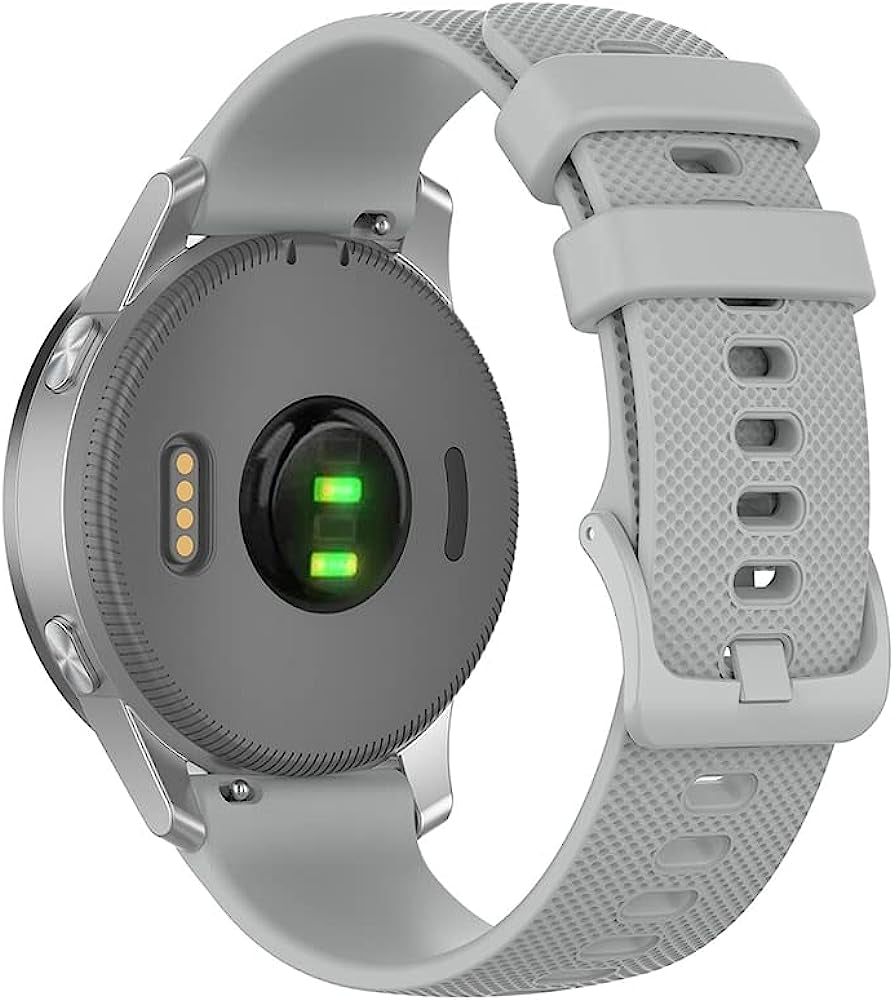 NDJQY 18 20 22Mm Band for Garmin Venu/2/2S/Sq plus Silicone Band for Vivomove 3 4/Move Sport Strap Quick Install Smart Accessories  NDJQY C For Forerunner 645 245 