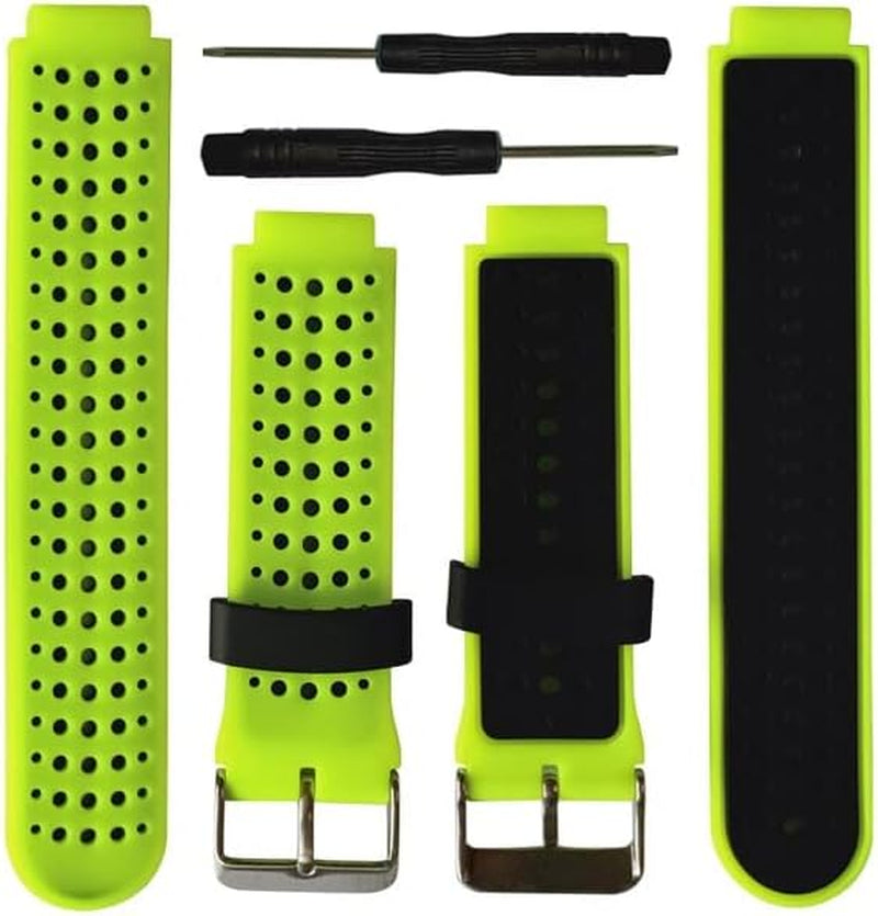 SAWIDEE Fashion Bands for Garmin Forerunner 220 Watch Band Silicone Bracelet for Forerunner 230/620/630/735XT/235 Lite Replacement Strap  SAWIDEE E For Forerunner 230 