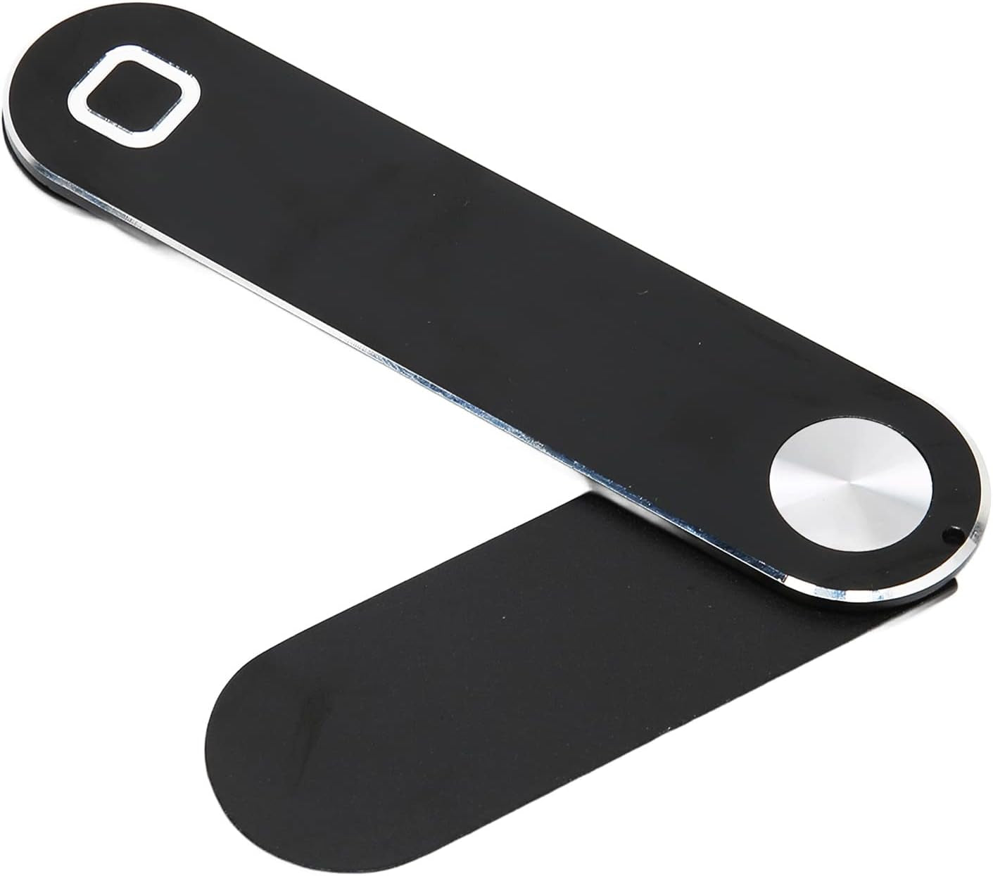 Dpofirs Magnetic Laptop Phone Holder for Laptop, Foldable Laptop Side Mount Clip Universal for All Mobile Phones, Computer Monitor Side Phone Mount(Black)  Dpofirs   