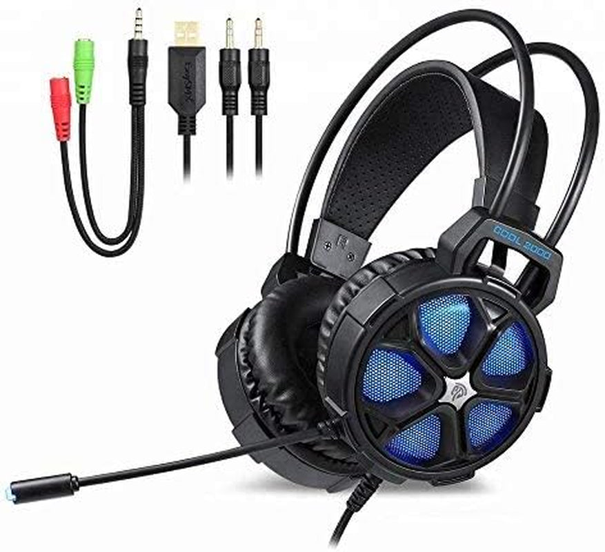 Easysmx Gaming Headset Noise-Cancelling 3.5Mm Compatible with Computer Smartphone PC PS4 Switch Ipad (Xbox One Elite Controllers)  EasySMX   