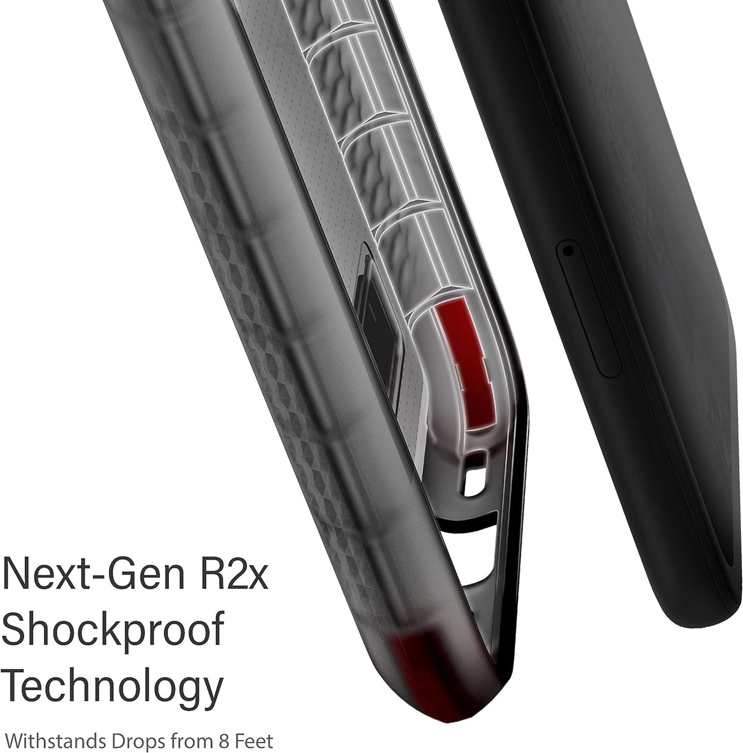 Ghostek Covert Pixel 4A 5G Case Clear with Kickstand Slim Fit Thin Shockproof Design Military Grade Scratch Resistant Back and Non-Slip Hand Grip Protective Cover for 2020 Google Pixel 4A 5G - (Smoke)  Ghostek   