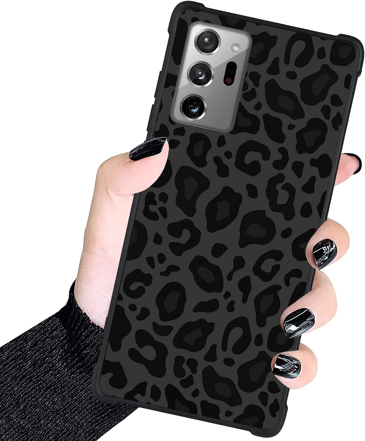 KANGHAR Case Compatible with Samsung Galaxy S21,Black Leopard Design,Tire Texture Non-Slip +Shockproof Rugged TPU Protective Case for Samsung Galaxy S21 6.2 Inch (2021) Leopard Pattern  KANGHAR Leopard-Samsung Galaxy Note 20 Ultra  
