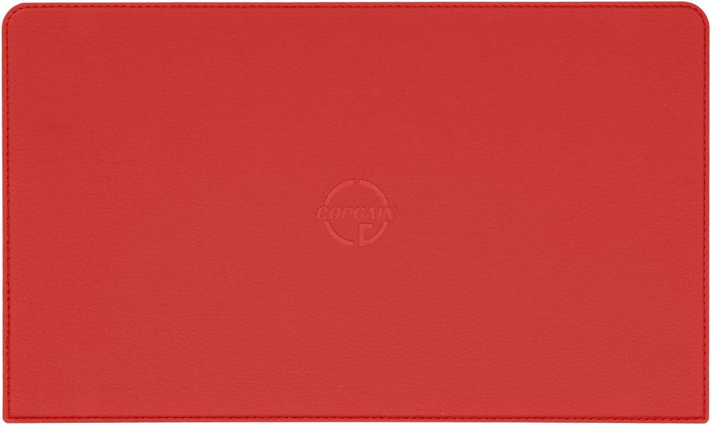 Alecewey Portable Monitor Screen Protector Magnetic PVC Mouse Pad for P1M13.3 Laptop Extender-Black  Alecewey Red(Textured)  