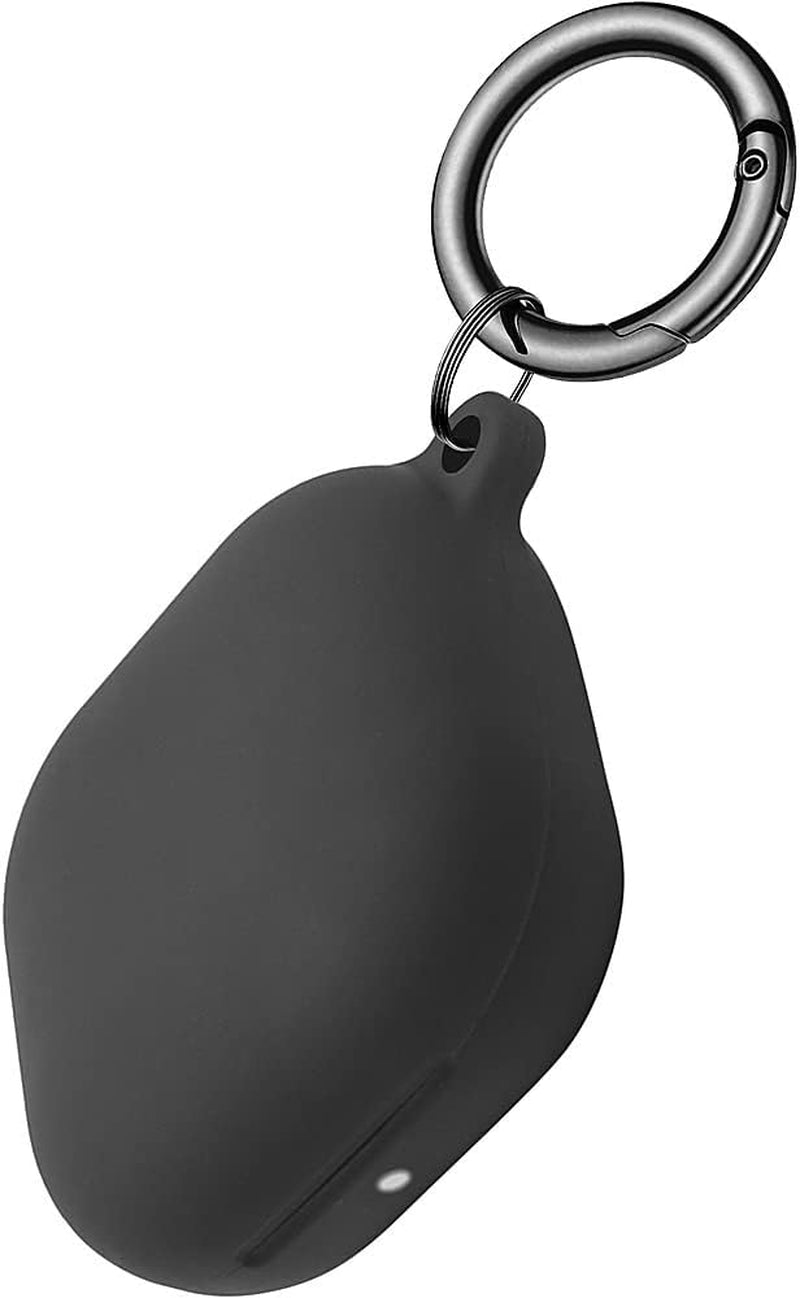 Saharacase Silicone Case for Dr. Dre Beats Fit Pro 2021 [Rugged] Full Body Protection Antislip Grip Slim with Keychain (Black)  ZERODAMAGE SAHARA CASE   