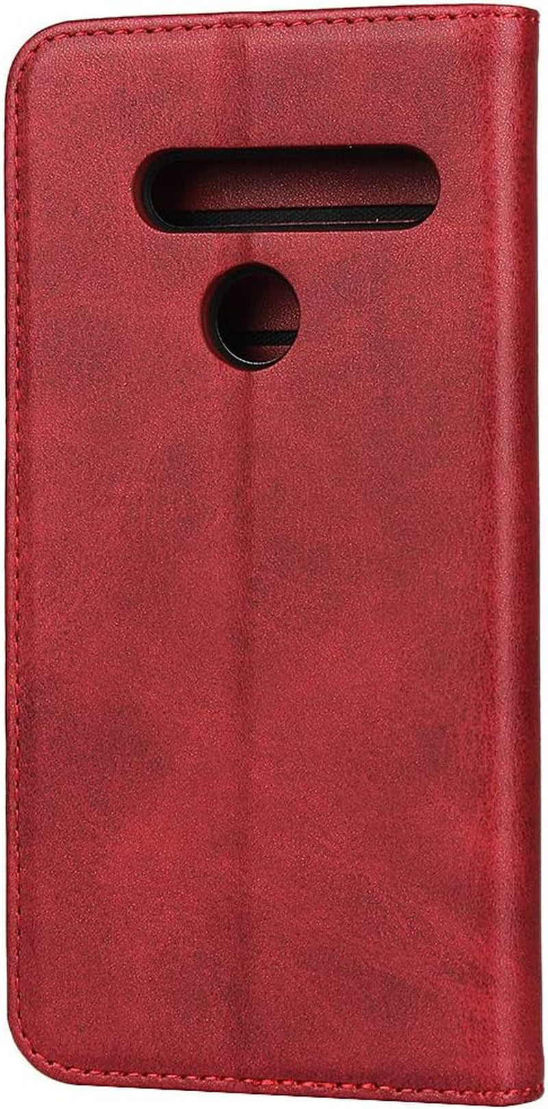Jaorty for LG G8 Wallet Case 2019 Release,Premium PU Leather Flip Folio Case with Card Slot,Stand Holder and Magnetic Closure [TPU Shockproof Interior Protective Case] for LG G8 Thinq,Lg G8,Red  Jaorty   
