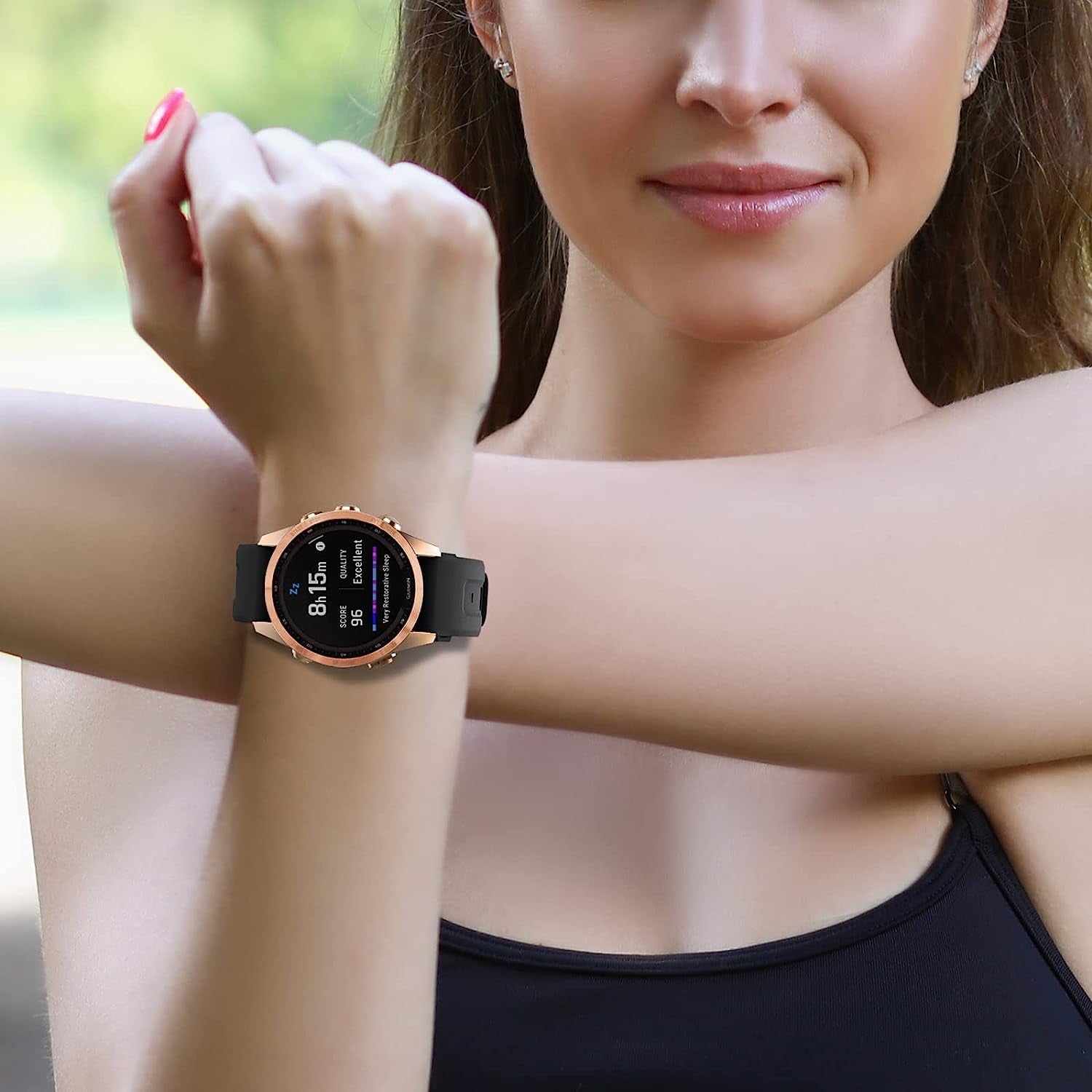 Lepmok 26Mm Band for Garmin Fenix7X/Fenix 7X Solar/Fenix 7X Sapphire Solar/Fenix 6X/Fenix 6X Pro/Fenix 6X Sapphire/Fenix 5X Puls/Fenix 5X Sapphire  lepmok   