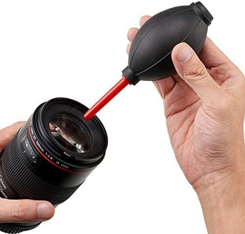 Camera Cleaning Kit with Camera Cleaning Pen Brush, Air Blaster Blower and Lens Brush Blower Brush Dust Cleaner for Lens, Camera, SLR, Telescope, Magnifying Glass, Phone  Patelai   