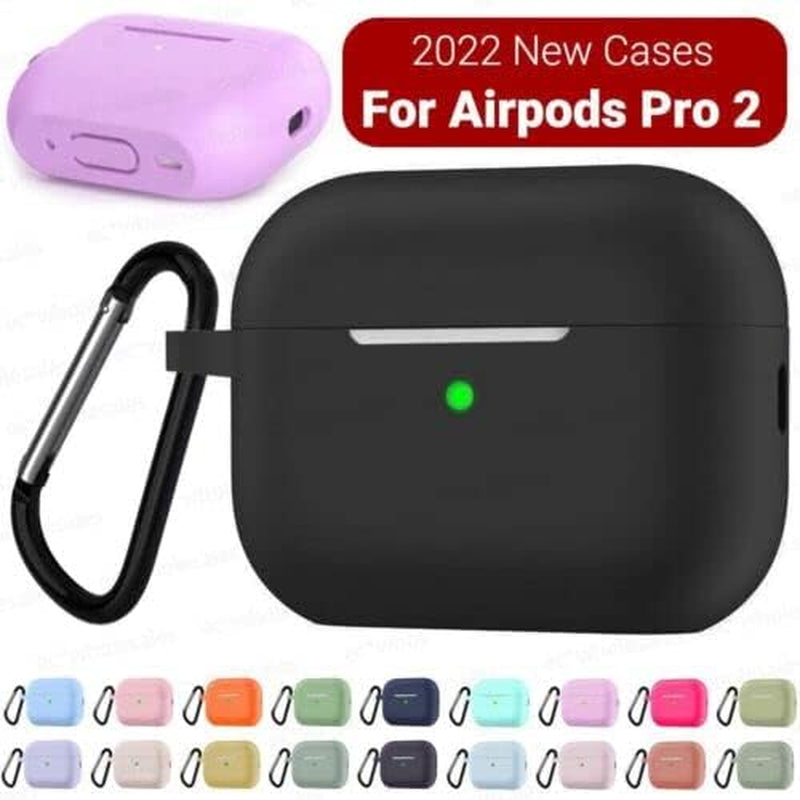 Airpods Pro 2 Case 2Nd Generation (2022) Silicone Shockproof Cover - Glow in the Dark Green  JustEarbuds   