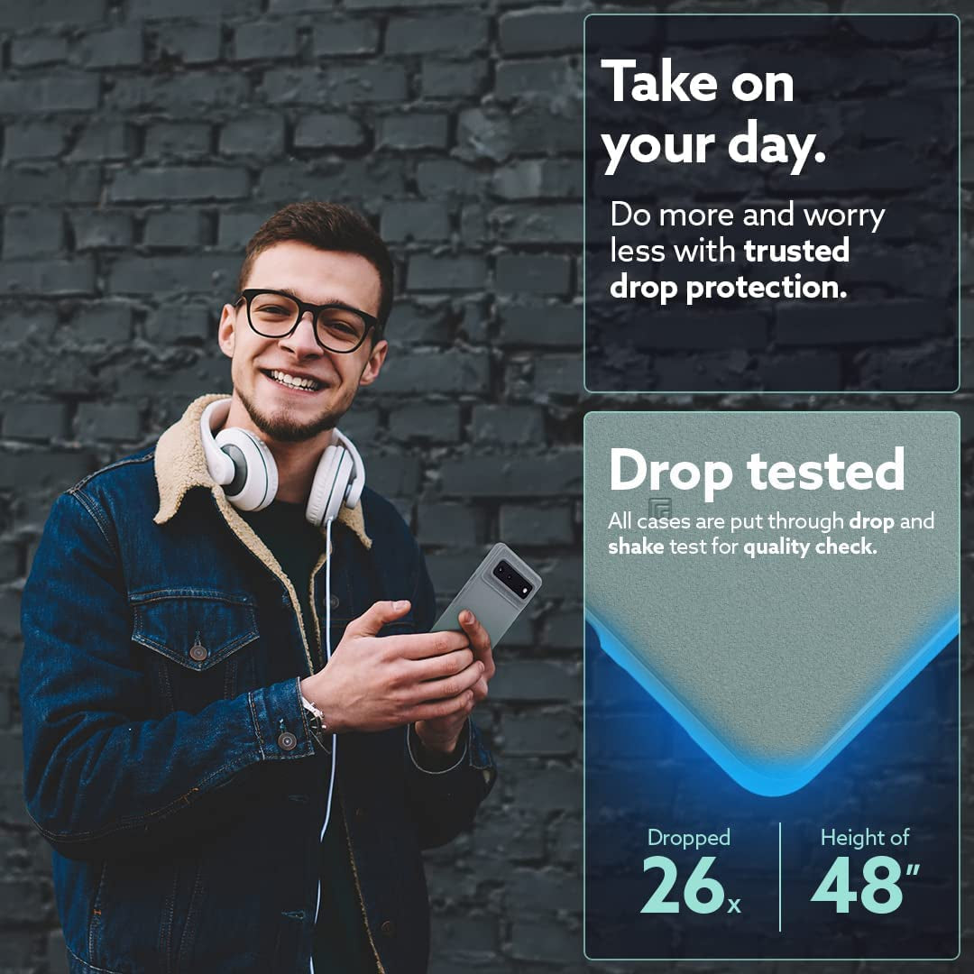 Caseology Vault Protective Case Compatible with Google Pixel 6 Case (2021) - Sage Green  Caseology   