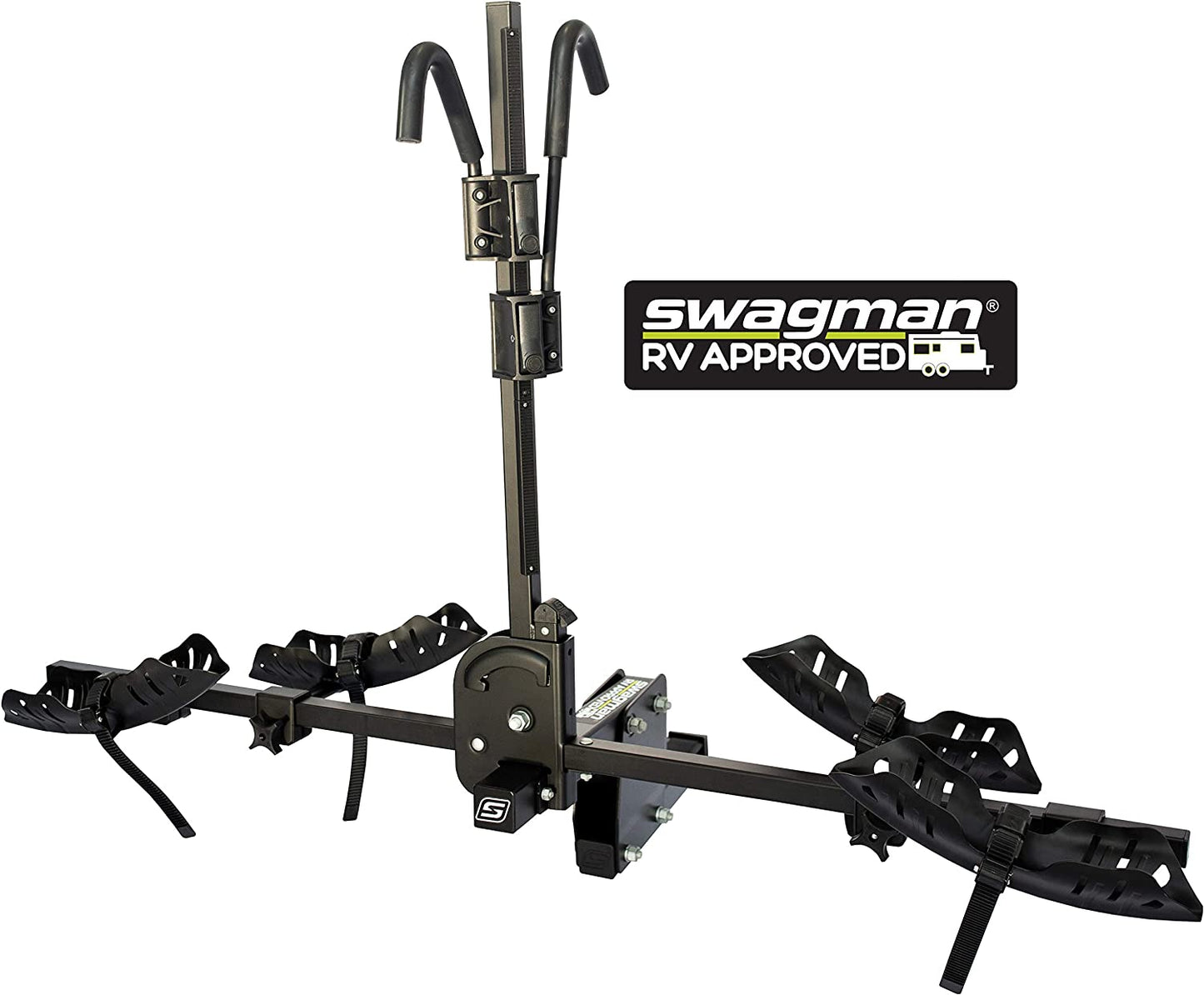 Swagman DISPATCH RV Approved Hitch Mount Bike Rack, Black  Swagman   