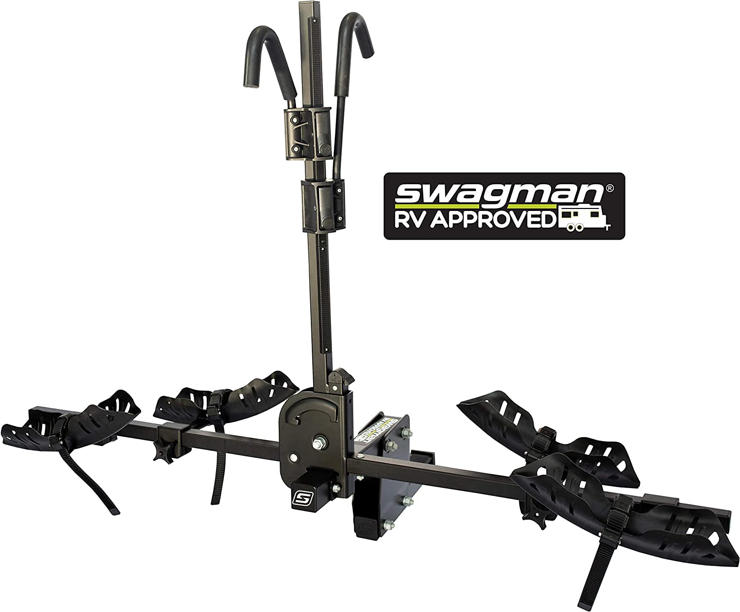 Swagman DISPATCH RV Approved Hitch Mount Bike Rack, Black  Swagman   