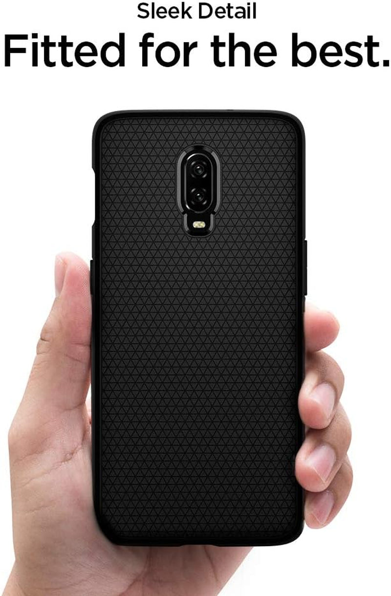 Spigen Liquid Air Armor Designed for Oneplus 6T Case (2018) - Black  Spigen   