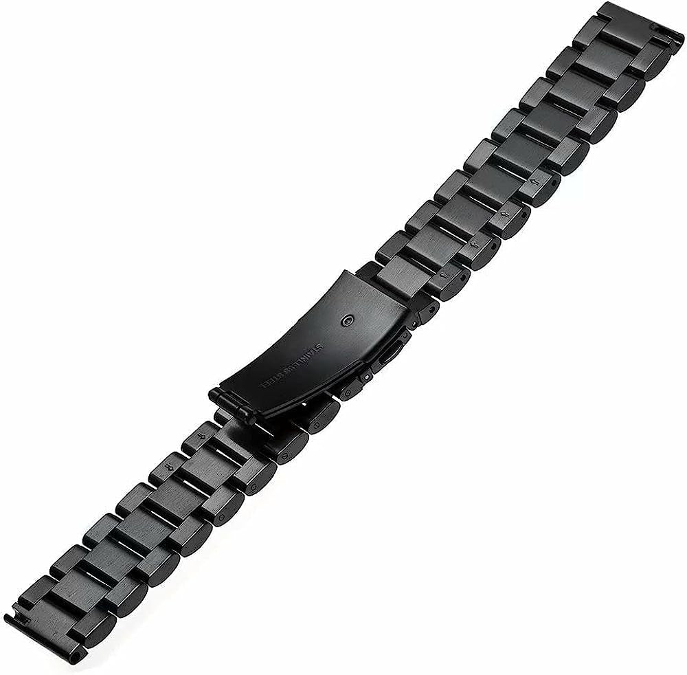 INFRI Watch Strap for Garmin Venu 2 2S SQ Stainless Steel Wristband Straps Band for Garmin Vivoactive 4S 4 3 Forerunner 245 645 Correa  INFRI   