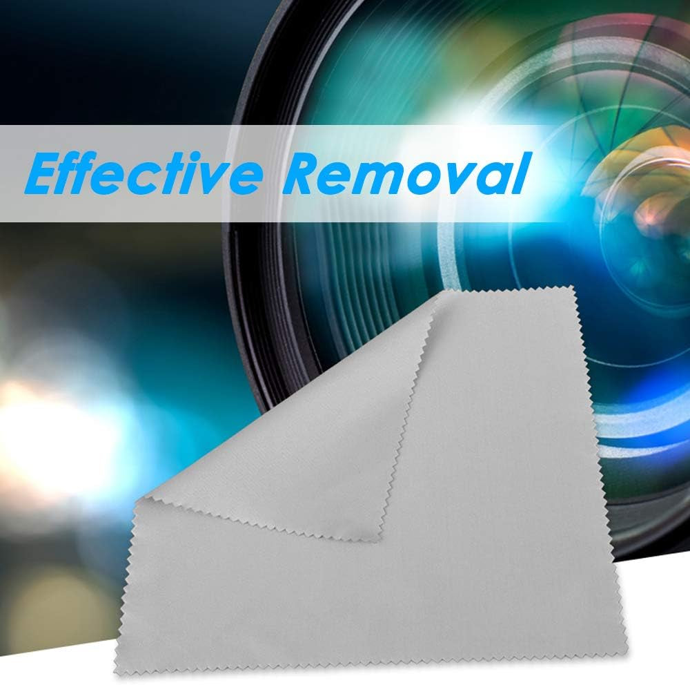 53 Pcs Cleaning Kit,Sonku Bendable Mini Soft Brushes Long Spiral Pointed Cleaning Sticks with anti Static Cleaning Brushes and Cleaning Cloth for Tablet,Camera,Laptop,Or Computer Cleaning  Sonku   