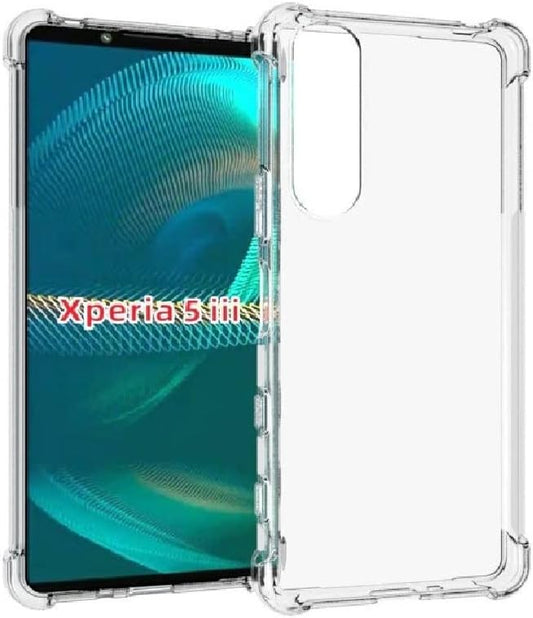 USTIYA Case for Sony Xperia 5 III Case Clear TPU Four Corners Protective Cover Transparent Soft Funda  Shenzhen Jinyi Technology Co., Ltd.   
