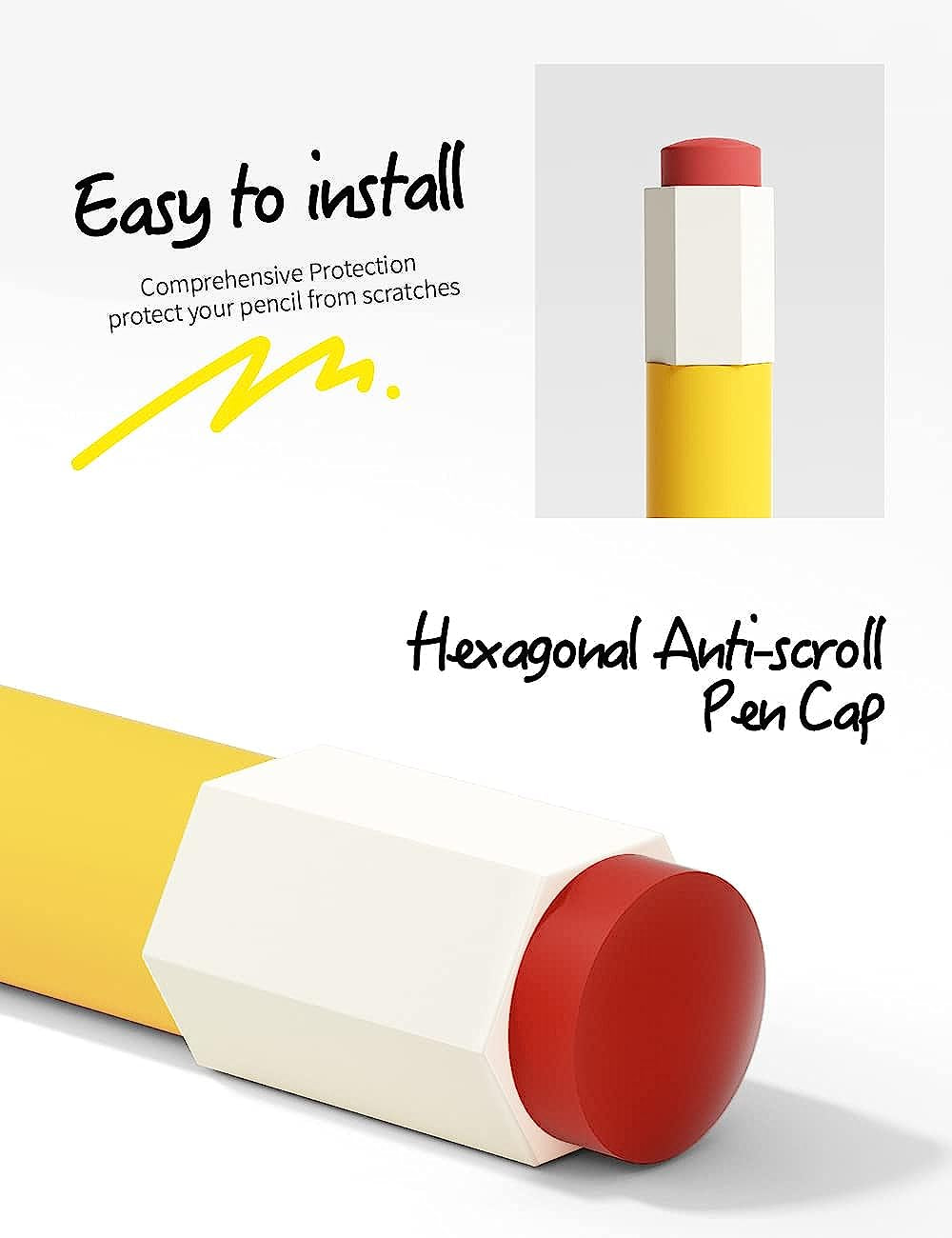 ELETIUO Silicone Case for Apple Pencil 1St Gen,Vintage Protective Grip Sleeve Cover,Compatible with Ipad Pro 9.7"/10.5"/12.9"  Litumfen   