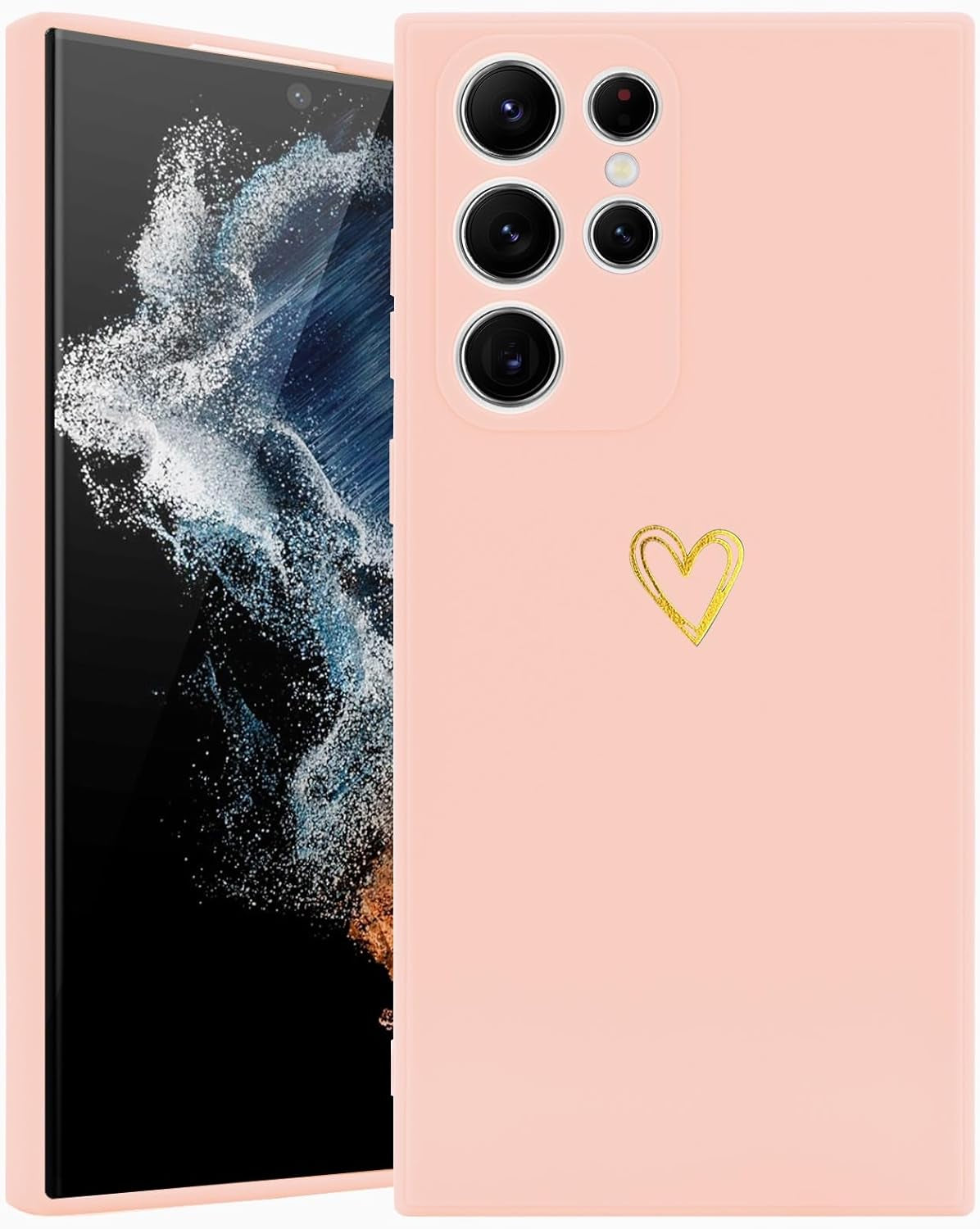 Wirvyuer for Samsung Galaxy S22 Case Cute Slim Shockproof Phone Case with Wireless Charging Support and Protection, Lime Green  Wirvyuer Pink Samsung Galaxy S22 Ultra 