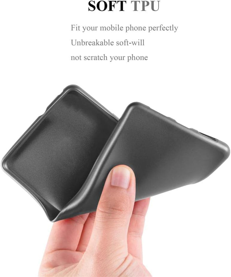 Cadorabo Case Compatible with LG G7 Thinq in Metallic Grey - Shockproof and Scratch Resistant TPU Silicone Cover - Ultra Slim Protective Gel Shell Bumper Back Skin  Cadorabo   