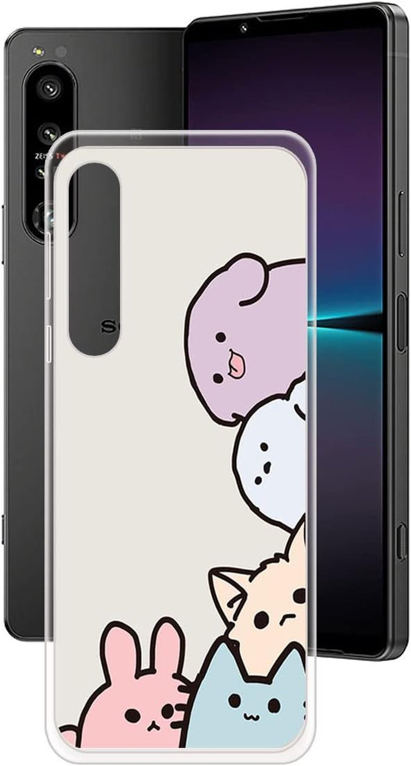 LCEHTOGYE Case for Sony Xperia 10 V, Slim Shock-Absorption Anti-Scratch Black Soft TPU Bumper Protective Phone Case Cover for Sony Xperia 10 V (6,1") - KE101  LCEHTOGYE Ke81  