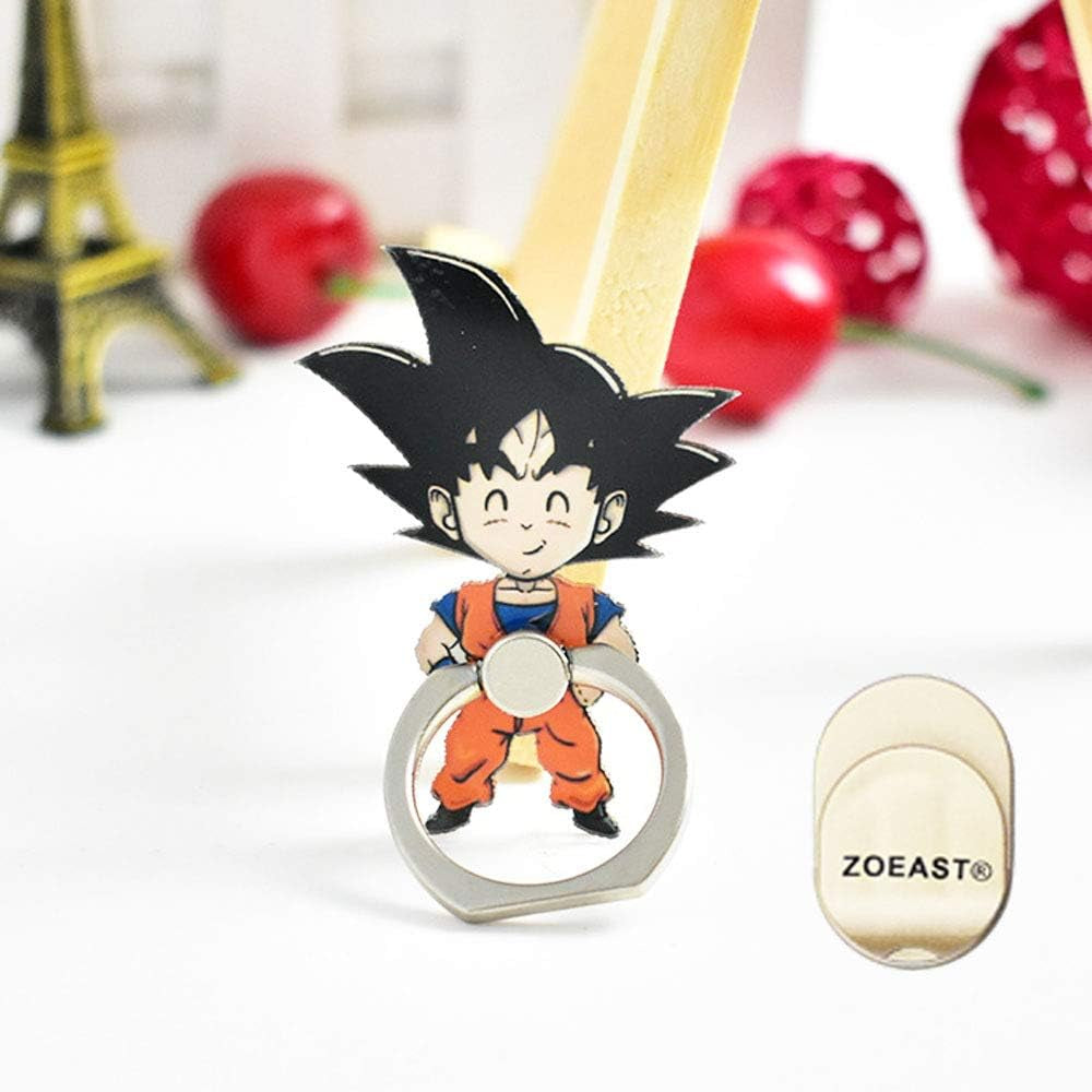 ZOSTLAND 3Pack Moon Guardian Fighter Phone Ring,Universal 360°Adjustable Phone Case Finger Grip Stand Holder Desk Stent Mount Car Hook Compatible with Iphone 13 12 11 MAX X plus Ipad (3Pcs Moon Girl)  ZOEAST Black Monkey  