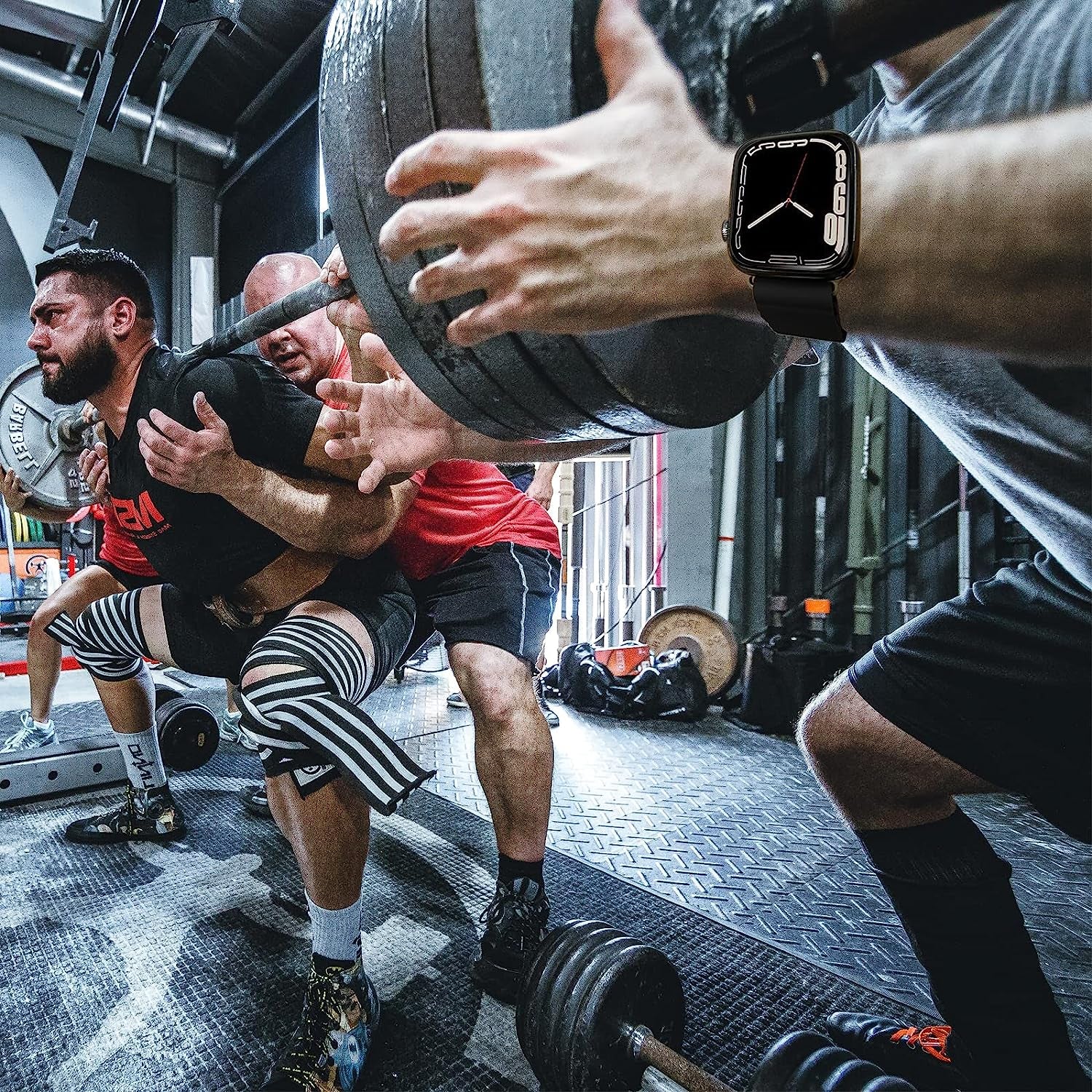 ZOMFOM Magnetic Band Compatible for Apple Watch 42Mm 44Mm 45Mm 49Mm, Sport Silicone Adjustable Loopback Wristband for Iwatch Series 8 7 6 5 4 3 2 1 SE  ZOMFOM   