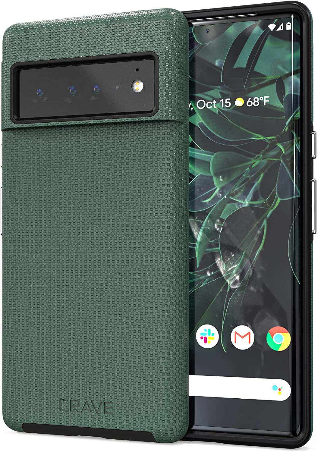 Crave Dual Guard for Google Pixel 6 Pro, Shockproof Protection Dual Layer Case for Google Pixel 6 Pro - Berry  Crave Shaded Spruce  