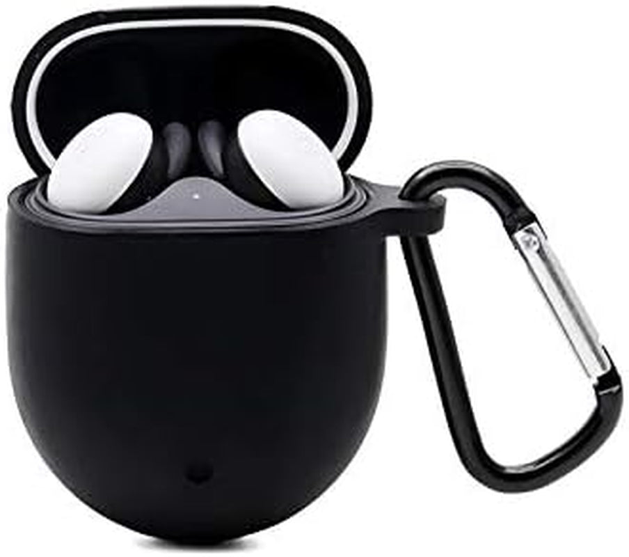 ZALUJMUS Silicone Case for Google Pixel Buds 2, Soft and Flexible, Scratch/Shock Resistant Silicone Cover for Google Pixel Buds 2 Headphones (Yellow)  ZALUJMUS Black  