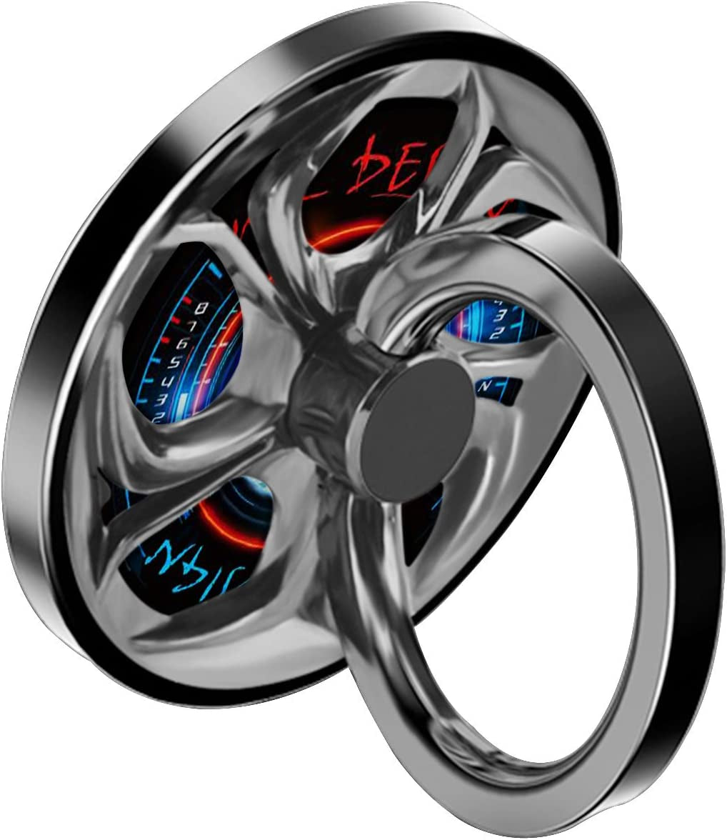 Anti-Anxiety Finger Ring Stand, Ebulous 360° Rotation Spinner Mobile Cell Phone Ring Stand Holder with Grip Kickstand Universal [Washable/Reusable] for Iphone/Ipad/Samsung Note/Tablets Etc (Red)…  CC-Show   