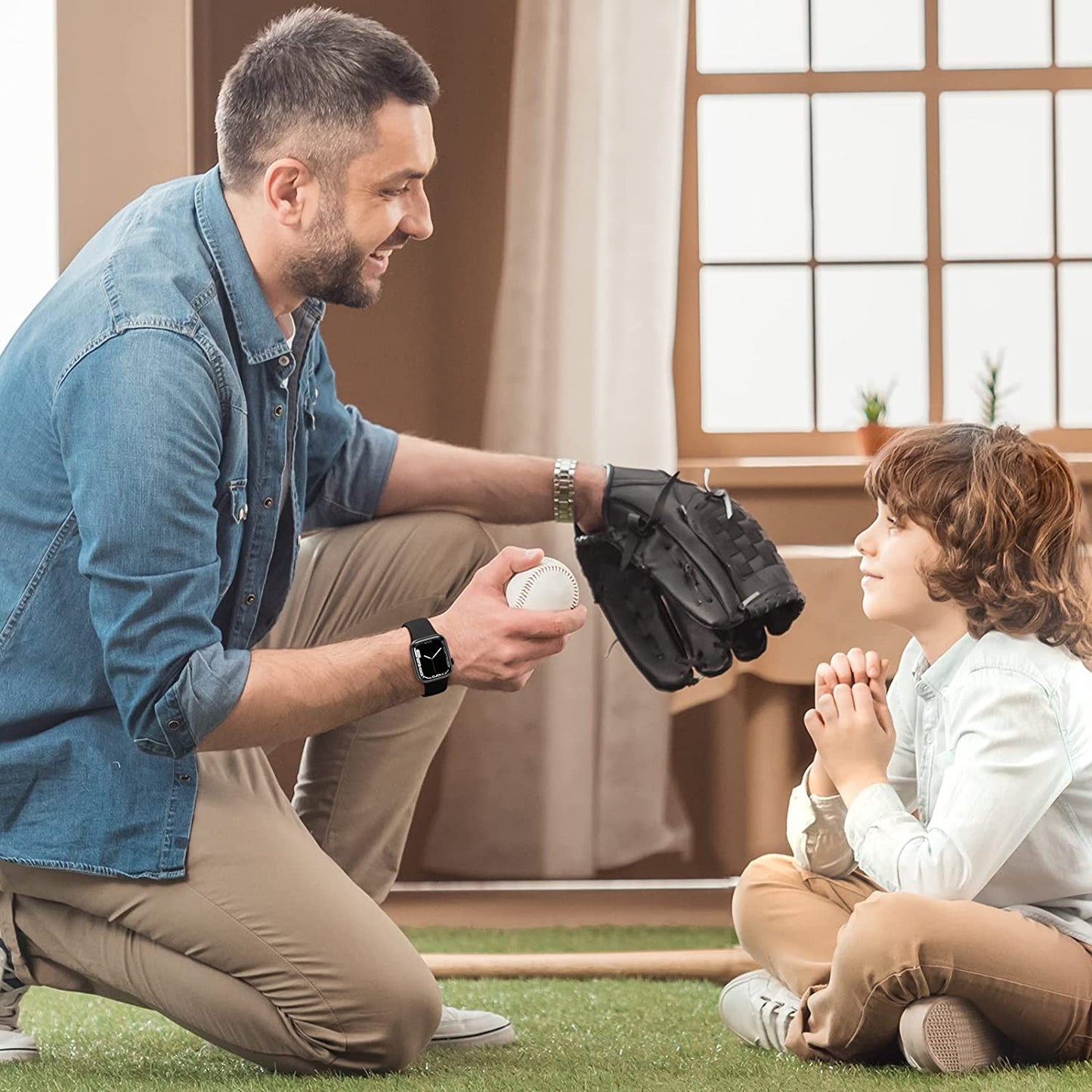 BRG 4 Pack Bands for Apple Watch Band Series Ultra SE 8 7 6 5 4 3 2 1 40Mm 38Mm 44Mm 42Mm 45Mm 41Mm 49Mm, Women and Men Sport Apple Watch Bands, Soft Silicone Strap Replacement for Iwatch Bands  BRG   