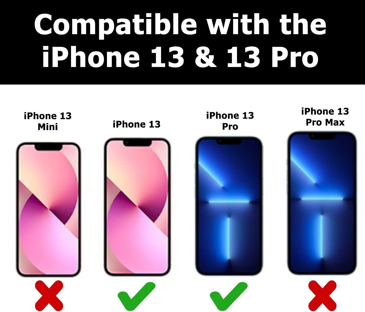 Bodyguardz Pure 2 Edge Screen Protector for Iphone 13 Pro and Iphone 13, Maximum Strength Tempered Glass with Edge to Edge Coverage, Easy Installation, Perfect Touch Sensitivity  BodyGuardz   