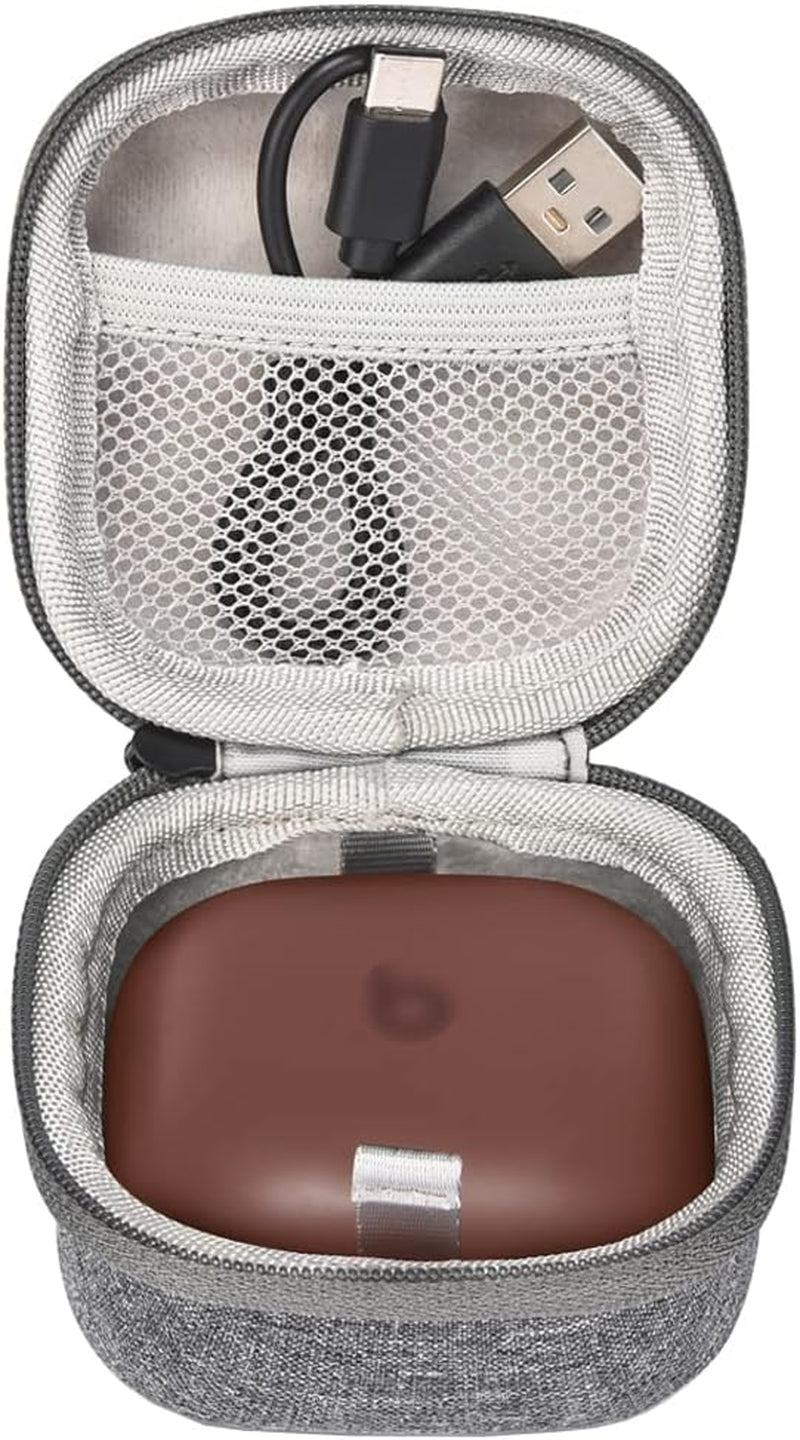 Seracle Carrying Case Protect Pouch Sleeve Cover Compatible with Beats Fit Pro X Kim Kardashian/Fit Pro True Wireless Noise Cancelling Earbuds (Gray)  Seracle   