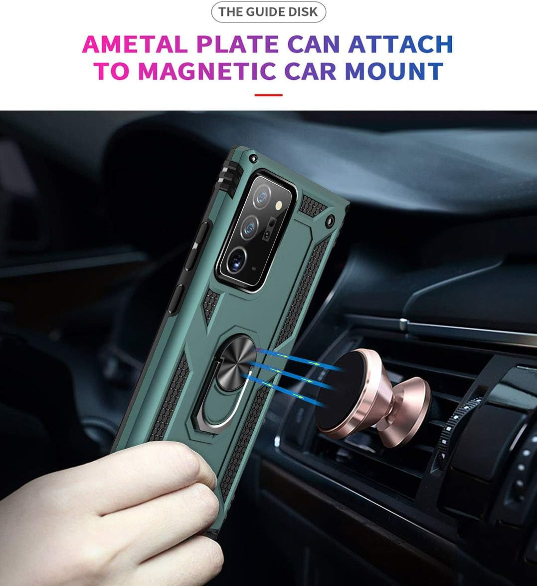 ADDIT Case for Note 20 Ultra Case Samsung Note 20 Ultra Case Galaxy Note 20 Ultra Phone Case, Military-Grade Case with Kickstand & Car Mount Function for Samsung Galaxy Note 20 Ultra 5G - Teal  ADDIT   