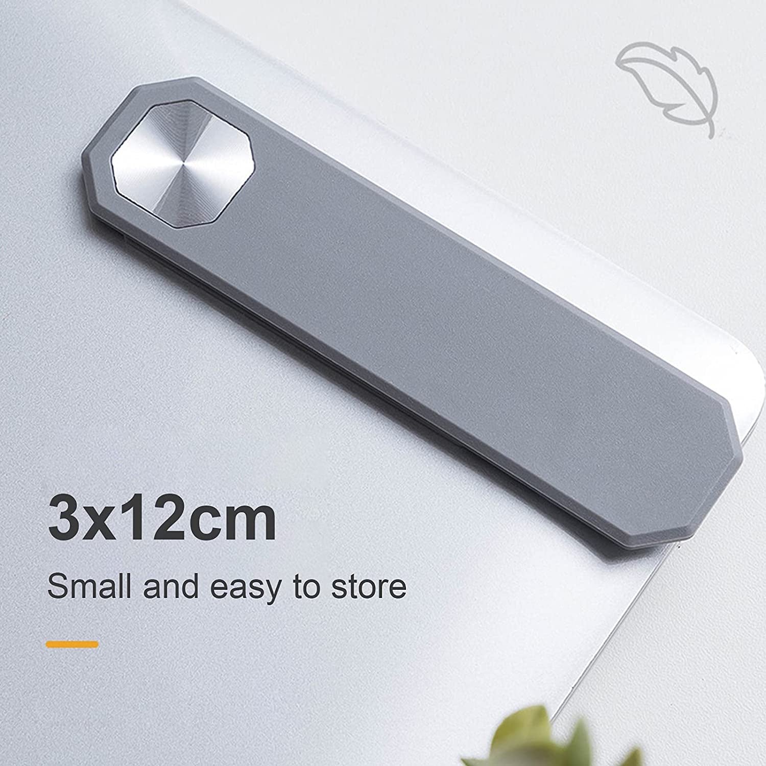 Magnetic Phone Holder for Laptop, Magnetic Support Holder Laptop Side Mount Monitor Display Clip Phone Holder, Adjustable Cell Phone Stand Holder to Laptop (Green, One Size)  Generic   