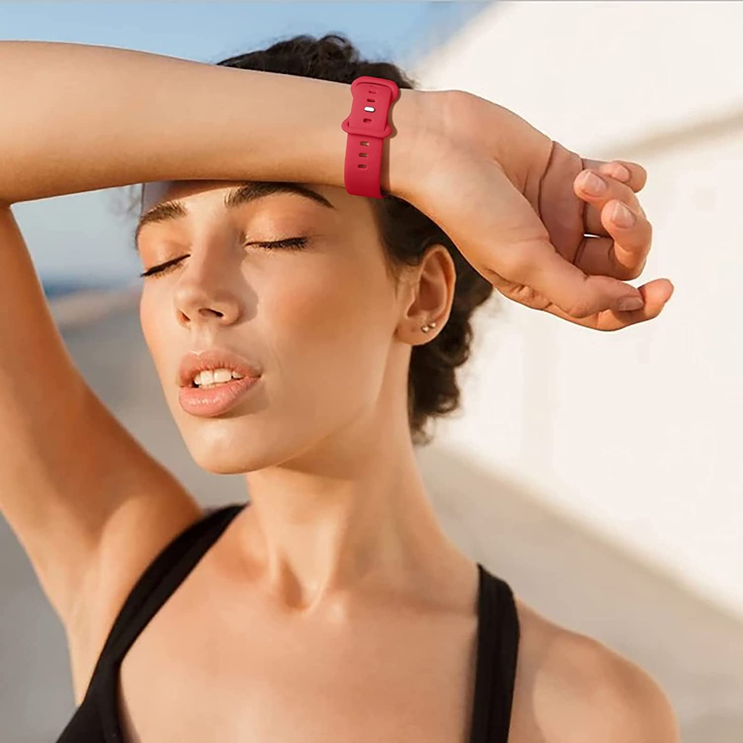 SNBLK [14 Pack] Compatible with Apple Watch Band 38Mm 40Mm 41Mm 42Mm 44Mm 45Mm 49Mm for Women Men, Soft Silicone Wrist Bands Sport Strap Compatible for Iwatch Series 8 7 6 5 4 3 2 1 SE Ultra  SNBLK   