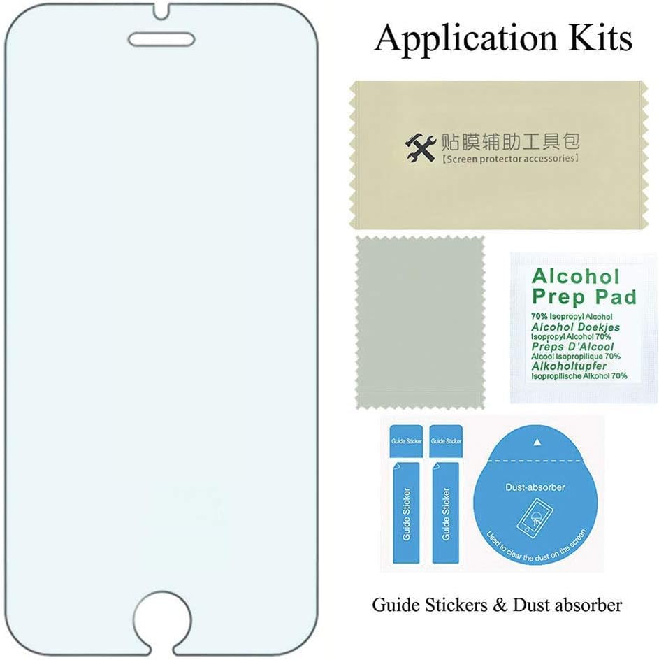 Focuses Screen Protector for Iphone 8,7,6S,6(4.7") Iphone 8 Blue Light Screen Protector Compatible Iphone 8/7/6S/6 (3 Pack)  FOCUSES   