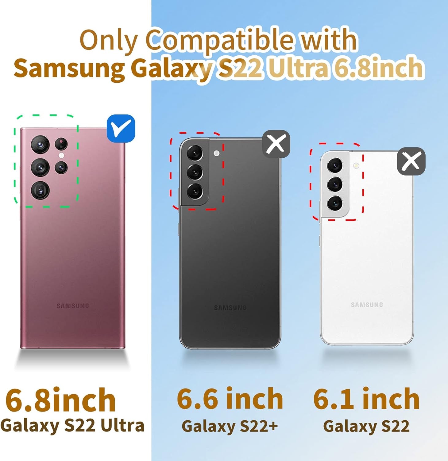 Loheckle for Samsung Galaxy S22 Ultra Case for Women Girls with Ring Stand Holder and Lanyard, Marble Camo Retro Luxury Glamour Cute Square Edges Phone Cover for S22 Ultra  JianKeJi   