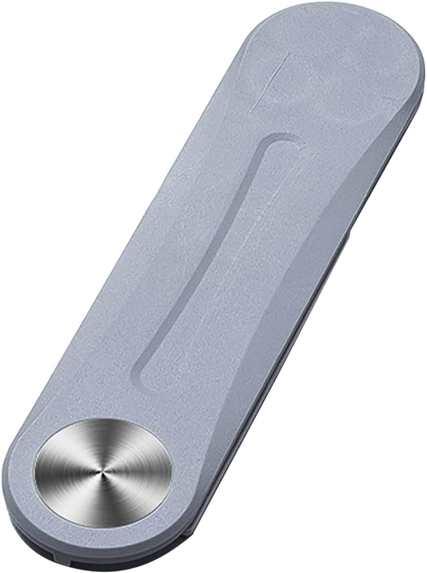 Tomsi 1PC Magnetics Phone Holder, Laptop Desktop Monitor Side Extension Phone Holder, Slim Portable Foldable Computer Expansion Bracket Compatible with Any Phone (A, One Size)  Tomsi F One Size 