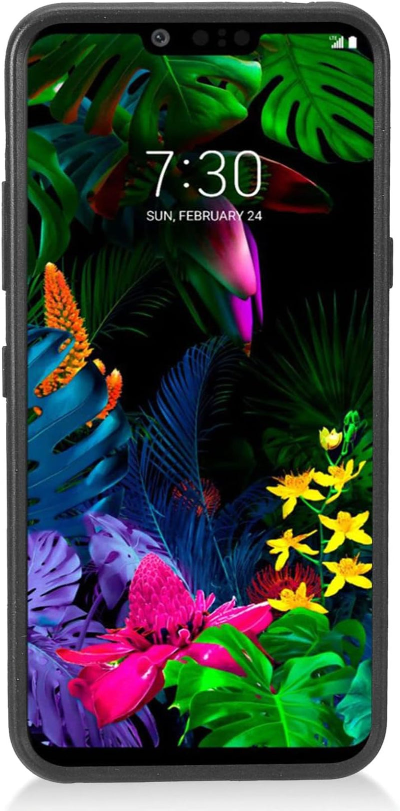 Eaglecell - Compatible with LG G8 Thinq - Brushed Style Hybrid Phone Case - CS3 Gold  Eaglecell   