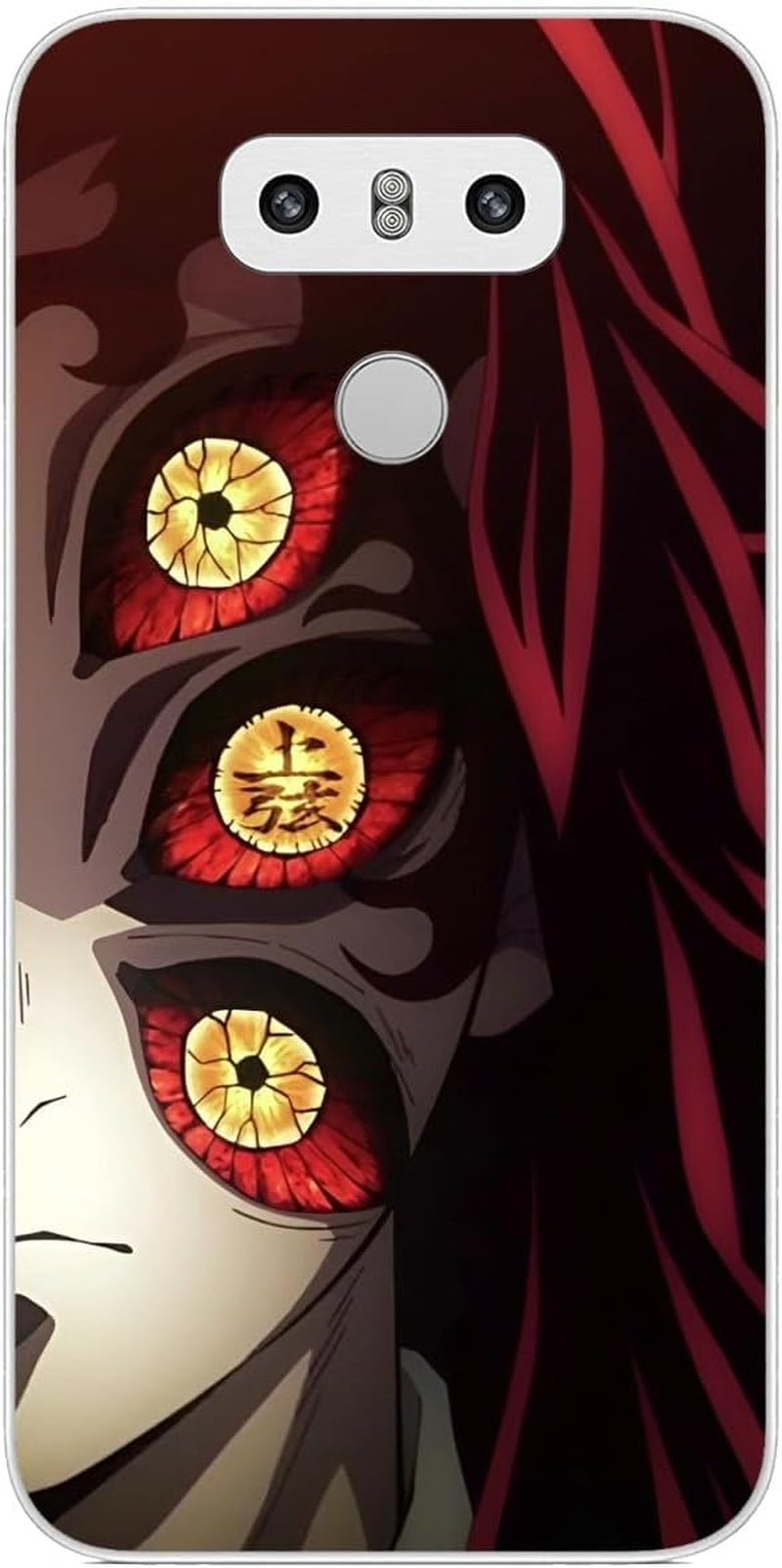 TINTAG Compatible with LG G6 | LG G6+ | LG G6 plus Case Cool with Kokushibou 773, Anime Phone Cases Shockproof Soft TPU Case Clear  TINTAG Cool With Kokushibou 741  