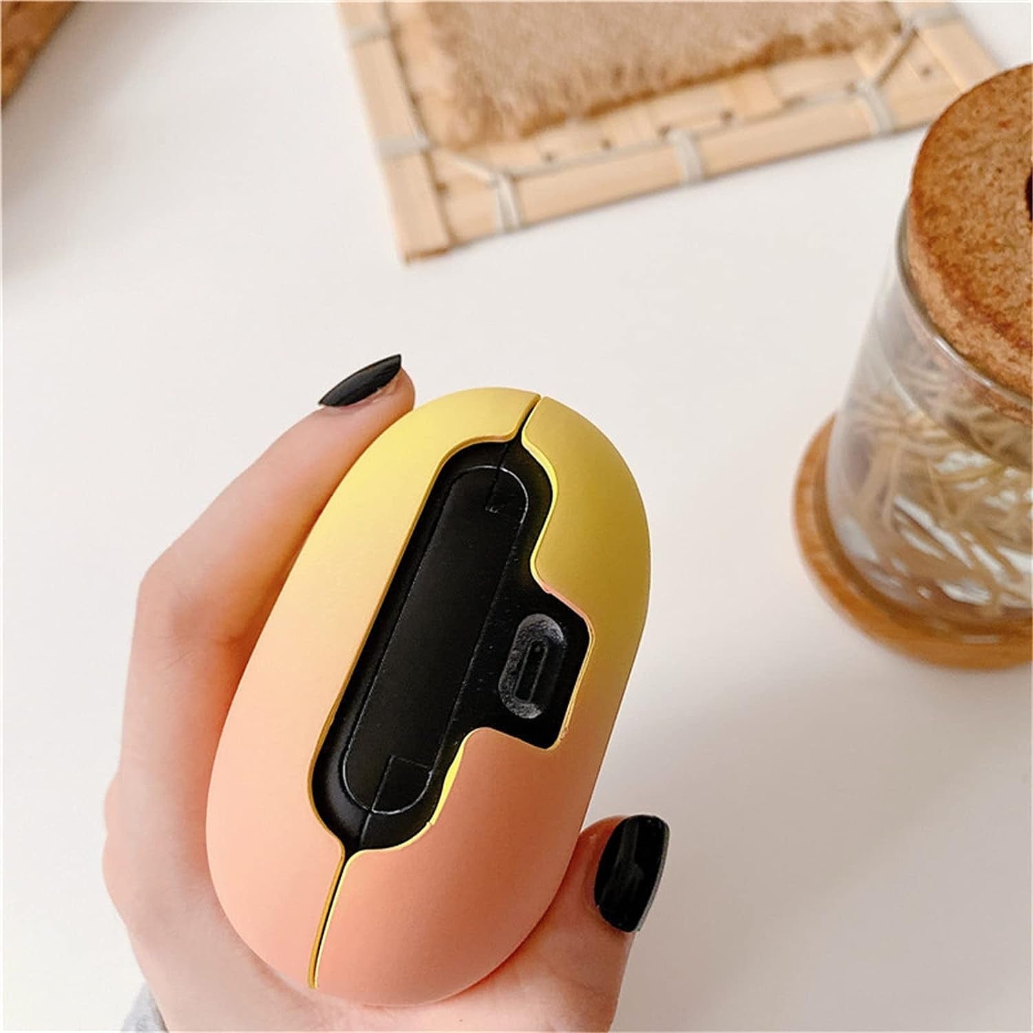 CASEVERSE for Powerbeats Pro Case, Hard PC Shell Gradient Cute Shockproof Protective Case for Powerbeats Pro with Keychain for Boys Girls Teens Kids  CASEVERSE   